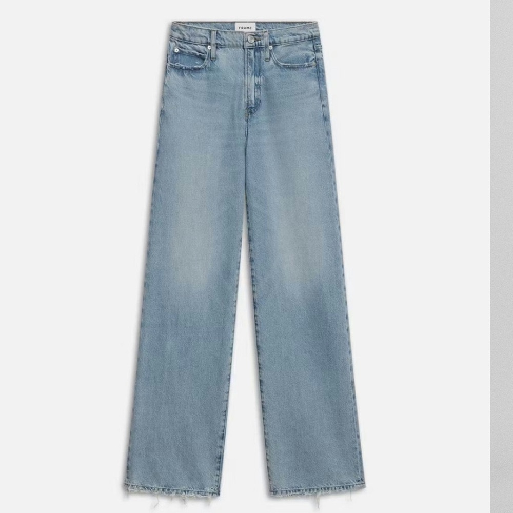 Frame Le Jane Wide Leg in Ziggy - Size 25